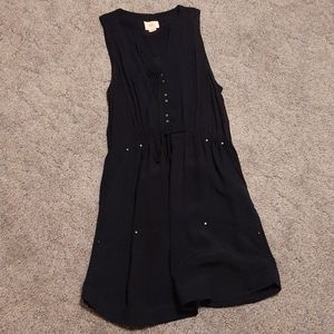 Navy Anthropologie Maeve dress